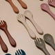 thumbnail image 4 of 2pcs Baby Tableware Set - BPA Free Silicone, Perfect for Toddler Feeding with Spoon and Fork!, 4 of 4