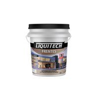 Impermeabilizante Para Frentes Y Muros Liquitech 4 Lts./Negro