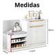 thumbnail image 4 of Zapatero Con Armario Cajon 110*24*80CM Organizador Moderno, 4 of 5