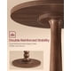 thumbnail image 3 of Mesa Auxiliar Redonda Mariel De Madera Maciza 30 X 55 Cm, 3 of 7