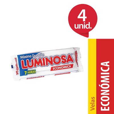 Vela Económica 4 Un Luminosa