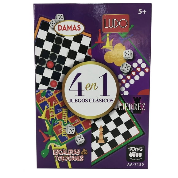 TOYNG 4 EN 1 JUEGOS CLASICOS
