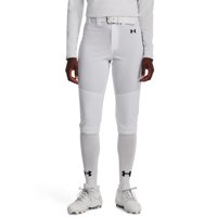 Pantalones De Softball Under Armour Utility Para Mujer Blanco/Negro Xs