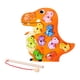 thumbnail image 1 of Juguetes De Madera Juego De Pesca Clasificación De Colores Montessori Para Niños Regalos De Fiesta De Bebé Dinosaurio, 1 of 3