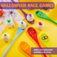 thumbnail image 5 of Juego de carreras de huevos y cucharas de Halloween JOYIN con 6 globos oculares, 5 of 9