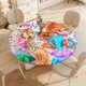 thumbnail image 4 of Winx Club-theme Fitted Round Tablecloths Elastic Edged Table Covers Waterproof Table Cloth for Kitchen Holiday Party Tables Decor 120cm, 4 of 6