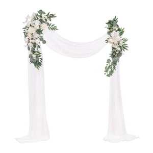 Magideal - Boda Artificial, Decorativas Colgantes Botín Para La Decoración Boda Recepción , Blanco