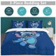 thumbnail image 5 of StitchCartoon Collection 3-Piece Comforter Set, Personalized Bedding Decor for Kids And Teens Bed Sheets, 5 of 5