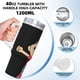thumbnail image 5 of El Mundo de Ryan Vaso aislado de acero inoxidable con asa, diseño temático, regalo para familia, amigos y fans; incluye pajita y encaja en el portavasos estándar, 40 oz, 5 of 6