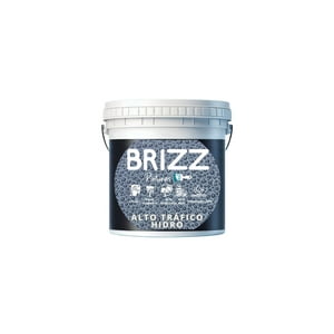 Baum - Pintura Alto Trafico Base Agua Hidrorepelente “Gris Perla 8521” (Tineta 16 L) Brizz