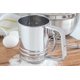 thumbnail image 4 of Tamizador de harina Fox Run, acero inoxidable, 700 ml, 3 tazas, metálico, 4 of 6