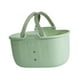 thumbnail image 4 of Cesta De Ducha Con Asas, Organizador De Artículos De Tocador Ligero Para Jabón, Gimnasio, Verde, 4 of 5