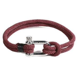Brazalete Hombre Gino Rodinis B540 | Burdeos