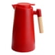 thumbnail image 5 of Hervidor De Aislamiento Térmico Jarra De 1L Mango De Madera Para Calentador De Agua Regalos De Amigos Rojo, 5 of 5
