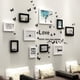 thumbnail image 1 of Set Marcos Foto Decorativo Pared 10 Piezas + Pegatinas, 1 of 2