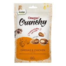 Galleta Rellena Omegas Y Pollo Crunchy 60 Gr