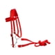 thumbnail image 1 of Brida De Caballo Con Riendas, Arnés De Cuerda De Plomo, Cabestro Con Cojín Suave, Cabestro Rojo S, 1 of 4