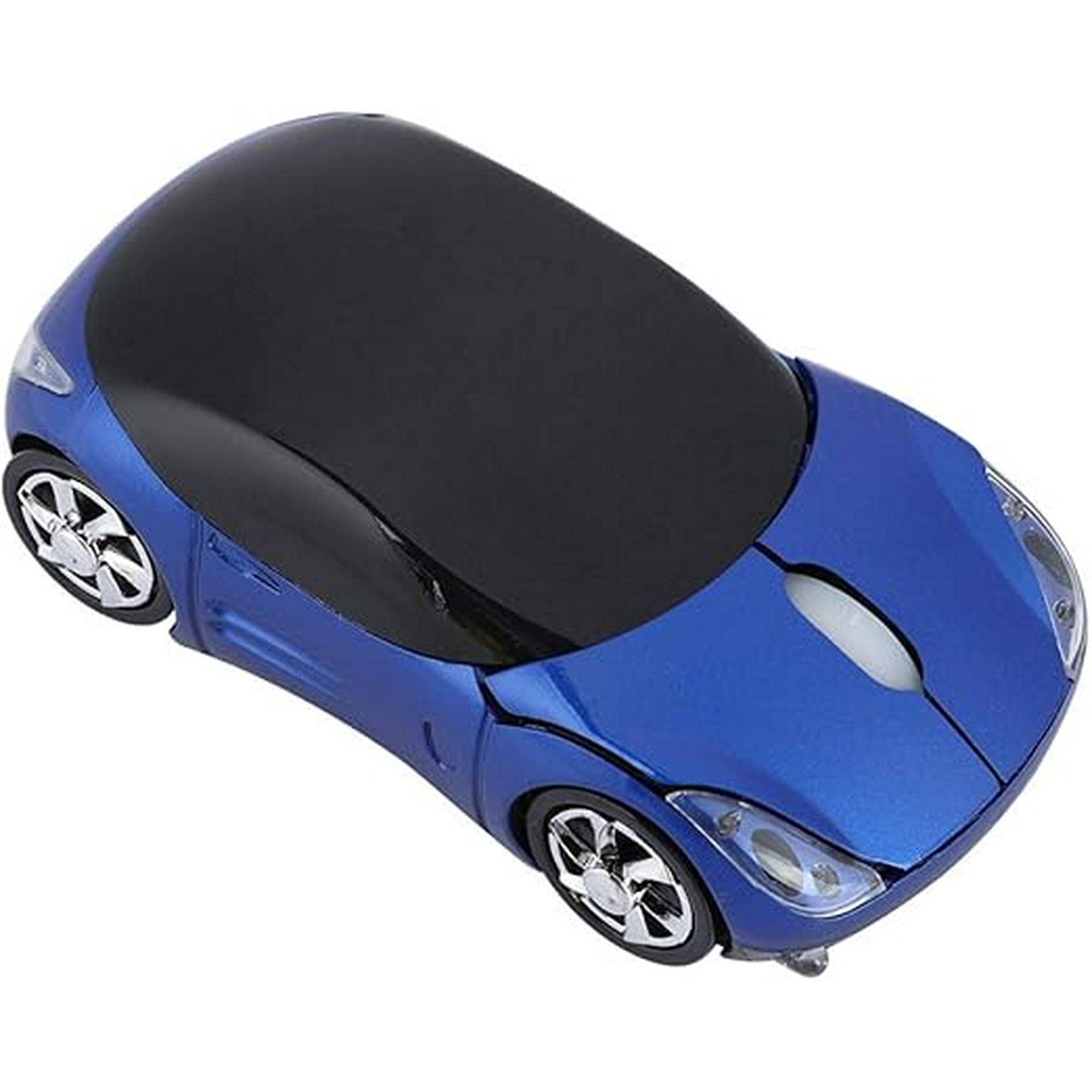 Veat00l - Ratón Inalámbrico, Ratón Deportivo Inalámbrico De 2,4 Ghz Para Coche, Ratón Óptico Inalámbrico Para Juegos, Ratón Con Forma De Coche Para Windows 98 Para Win 7 Para Linux, Para Pc, Ordenador Portátil