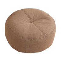 Bothyi - Almohada Redonda Para El Suelo, Almohada De Meditación Para Adultos, Silla Para Niños, Estudio, Marrón