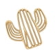 thumbnail image 2 of Tetera Trivet Base Elevada Búho Pescado Frutas Para Comedor Sala De Estar Cactus Mantel Individual, 2 of 5