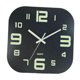 thumbnail image 2 of Reloj De Pared Luminoso De 12 '' Madera Para Sala De Estar Dormitorio BlackFounder Numeral, 2 of 5
