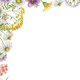 thumbnail image 4 of Membrete Cosco 21x28 cm 80 unidades Flower Meadows, 4 of 4