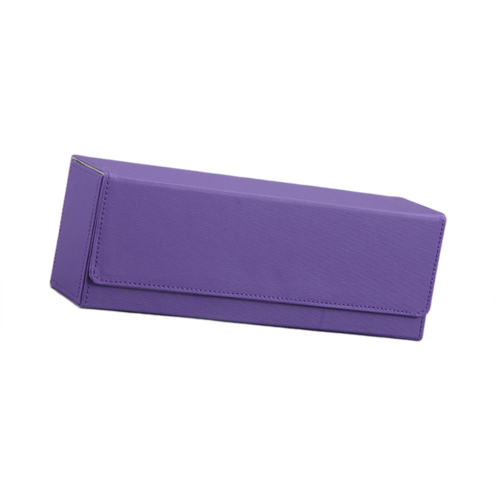 Ioensy - Deck Box Protection Estuche De Almacenamiento De Tarjetas Coleccionables Para Tarjeta De Juego Mtg Card Hobbies Violeta