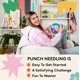 thumbnail image 3 of Kit de punch needle SPINNY con 2 diseños florales para adultos, 3 of 7