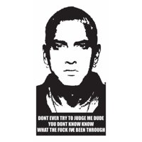Rienda Libre Graphics - Decomural Dont Judge Me Eminem Ws-40945