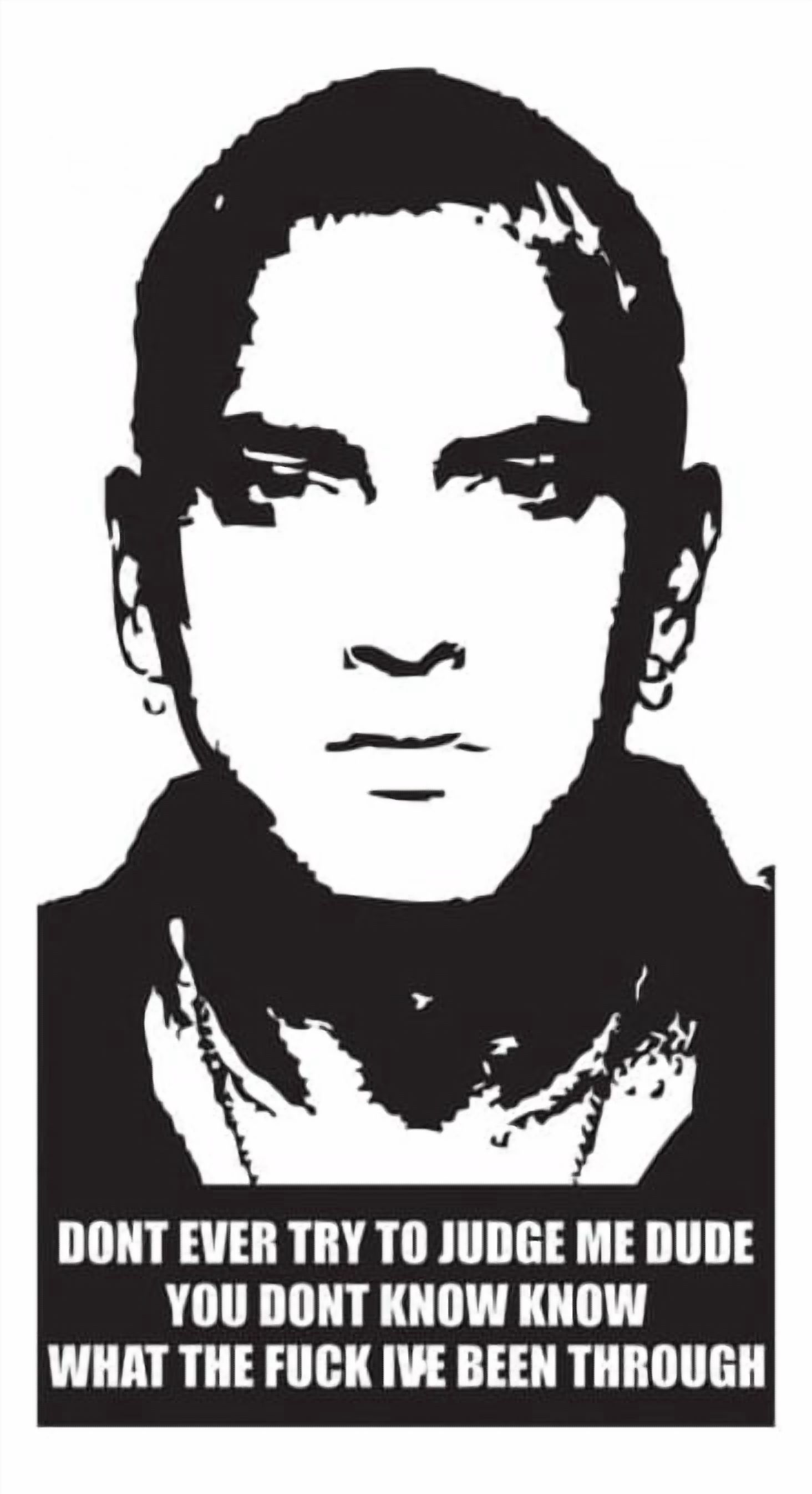 Rienda Libre Graphics - Decomural Dont Judge Me Eminem Ws-40945