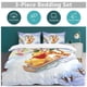 thumbnail image 5 of Winnie The Pooh 3-Piece Bedding Set Duvet Cover Set Soft Warm And Comfortable Soft Bed Set for Bedroom, 5 of 5