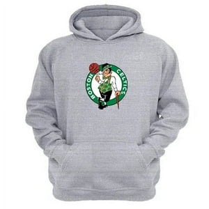 Genérico - Polerón Canguro Boston Celtics Gris Claro Talla Xl Unisex