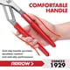 thumbnail image 4 of Alicates Arrow Fastener 30 cm ajuste rápido con mordaza en V, 4 of 8