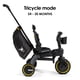 thumbnail image 4 of Triciclo Doona Liki Trike Midnight Edition 5 en 1 de 10 a 36 meses, 4 of 8