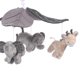 thumbnail image 3 of Cuna Mobile Lambs & Ivy Baby Jungle Animals con color gris musical/marrón, 3 of 6