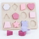 thumbnail image 1 of 1 Set Silicone Jigsaw Puzzle, Children's Toys Educational Puzzle Board Game, Infant Early Education Cognition Silicone Baby Intelligence Development Toys, 1 of 2