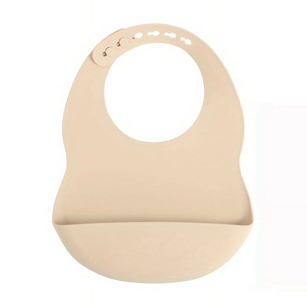 Adjustable BPA-Free Silicone Baby Bib for Mess-Free Feeding and Drooling