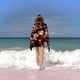 thumbnail image 2 of Tren Mugen Toalla de playa de secado rápido con diseño temático, regalo para mujeres y niñas, ideal para cumpleaños, fans, amantes de la música, uso en la playa o al aire libre, 78 × 150 cm, 2 of 6