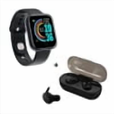 Kit de auriculares y relojes inteligentes A-one Y30 negro