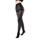 thumbnail image 2 of Panty negra 70 denier diseño 2 leopardo S-M negro, 2 of 2