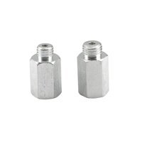 Magideal - 2X Tornillo De Broca Convertidor De Metal M14/M16 Pulidor De Rosca De Conexión Adaptador De Interfaz De Amoladora Angular Accesorio Reemplazo De