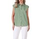 thumbnail image 1 of INSPIRE CHIC Blusa de Gingham para Mujer Trabajo Manga Corta Vintage Cuadros Camisa Abotonada XL Verde, 1 of 6