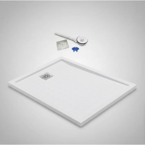 Taumm - Receptaculo Plato Ducha 120X70 Cm Metacrilato Con Fibra De Vidrio