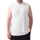 thumbnail image 1 of INSPIRE CHIC Camiseta sin mangas texturizada ligera de verano para hombre grande y alto 3XL Blanco, 1 of 5