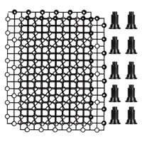 Ioensy - Tableros De Acuario, Bandeja Divisoria De Rejilla, Accesorio Para Tablero De Filtro Inferior, Acuario, 2 Piezas