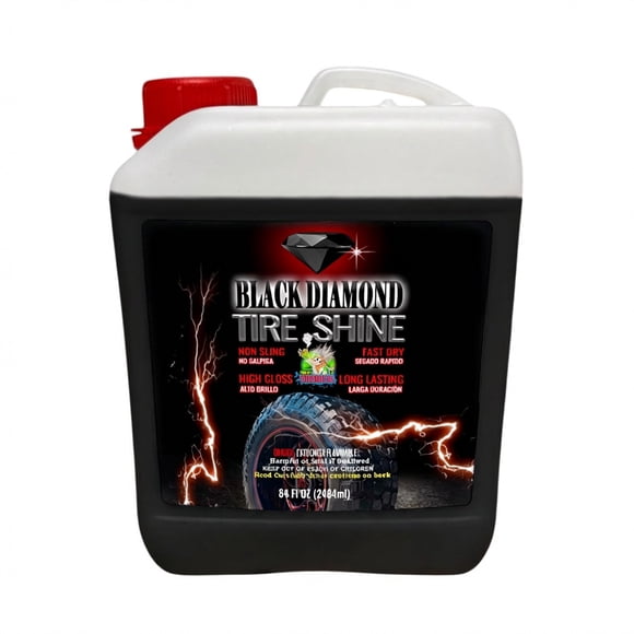 Brillo para Neumáticos Crazy Chemical Black Diamond 2485 ml – Acabado Espejo