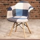 thumbnail image 2 of Butaca Sitial Eames Patchwork Acolchado - Celeste, 2 of 3