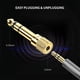 thumbnail image 2 of Adaptador Gold Estéreo Jack 3.5MM H/M Jack 6.3MM ugreen, 2 of 3