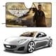 thumbnail image 1 of Top Gun Parasol para Parabrisas Delantero Protector Plegable, Visera Solar para Auto Bloquea Rayos UV Mantiene tu Vehículo Fresco140cm*76cm, 1 of 6