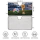thumbnail image 2 of FIFA Parasol para Parabrisas Delantero Protector Plegable, Visera Solar para Auto Bloquea Rayos UV Mantiene tu Vehículo Fresco 140cm*76cm, 2 of 6